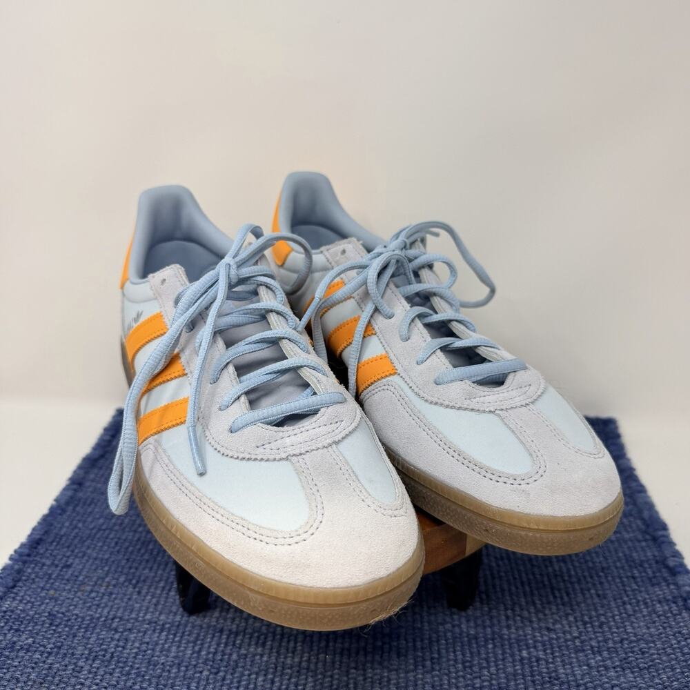 Adidas Gazelle Indoor Wonder Blue Orange Size 10 Men’s EUC